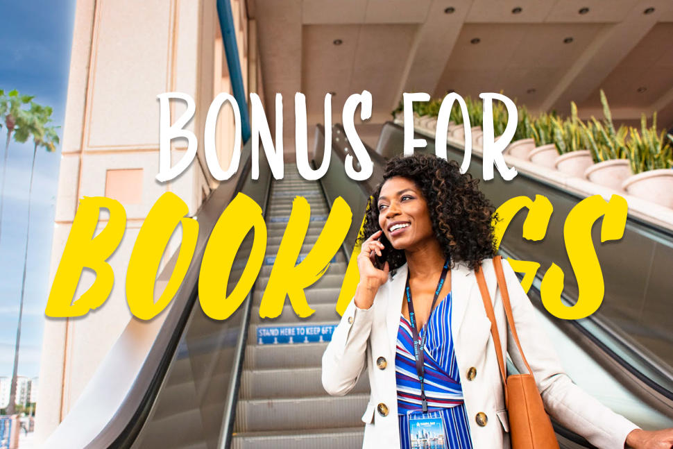 Bonus for Bookings